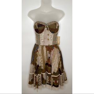 Ralph Lauren Denim and Supply Boho Strapless Dress